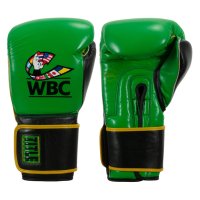 TITLE Boxing WBC 권투 트레이닝 글러브 16온스 그린