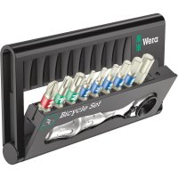 Wera 베라 Bicycle Set 9 자전거 도구 세트 10피스 미니 래칫 세트 포함된 1 4 공구 05004177001