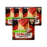 풀무원 치즈폭포 시카고 셰프클래식 토마토 피자 430g 4개
