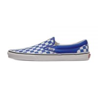 반스 VANS 클래식 슬립온 컬러 띠어리 체커보드 대즐링 - VANS VN0A7Q5D6RE1