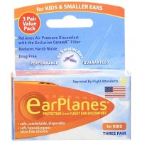 EarPlanes by Cirrus Healthcare 오리지널 이어플러그 비행 여행용 귀 보호 5712272502