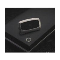 몽블랑 MONTBLANC 머니클립 남성용 스테인레스 스틸 오닉스 고무스타 - Montblanc MB102694