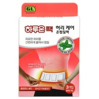 하루온 하루온팩 허리 케어 온찜질팩 3매입