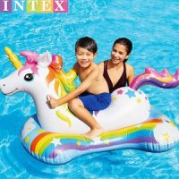 INTEX 인텍스 유니콘 라이드온 튜브 57552 물게임용품