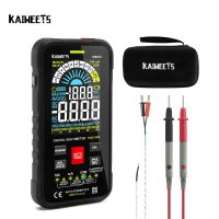 KAIWEETS 카운트 디지털 Multimeter 10A 테스터 미터 옴 Hz 커패시턴스 REL True RMS AC D KM601 9999 1000V