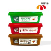 매일식품 고추장 된장 쌈장 170g 3종 세트