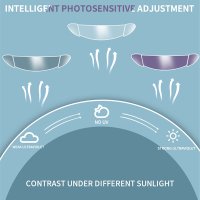 변색필름 바이크 오토바이 헬멧 김서림 방지 필름 Z7 Z8 바이저 변색 선스크린 범용 스티커