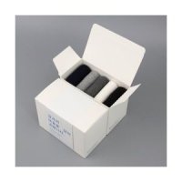 SUPERBASIC 남녀공용 골지 양말 선물 세트 L 5켤레 6종 Unisex Basic Rib Socks Gift Set 5P 6 Option