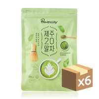 세미 베버시티 제주20말차 파우더 500g 6개 BOX