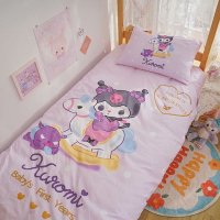 차렵 이불 기숙사 펜션 호텔 간절기 여름 이불 세트 Kawaii sanrio 4 58 싱글 침대 7