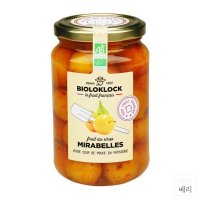 프랑스 BIOLO KLOCK plums in syrup 바이올라 클록 플럼 매실 시럽 과일 절임 200g 5팩