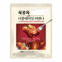 육공육 캠핑요리 더블에이징 비엔나 휴게소간식 야식 혼맥 맥주안주 아이들반찬 탱글탱글 475g