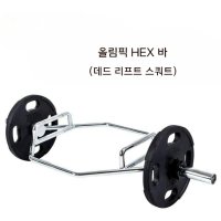 HEX 헥스 바 올림픽 데드 리프트 스쿼트용 트랩 바 육각 바벨 봉-단일상품