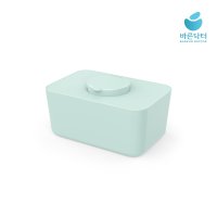 바른닥터 물티슈케이스 보관함 디스펜서 대형 민트 3개