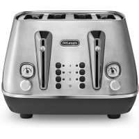 DeLonghi Livenza Toaster 드롱기 리벤자 4 토스터 스테인레스 CTI4003M 3kg