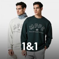 매장발송 뮬라웨어 맨즈 남성 MPPC 아치 로고 오버핏 맨투맨 ARCH LOGO OVER FIT SWEATSHIRT MMTL701