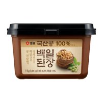 우리 국산 콩 100 백일 된장 샘표 3KG 100일