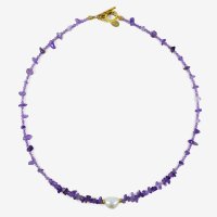 이모티브 amethyst necklace