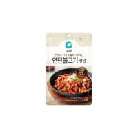 청정원 고메레시피 연탄불고기양념 140g x16개 1box