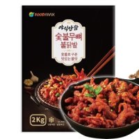 야식만참 숯불 무뼈 불닭발 2kg 냉동