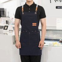 바리스타 카페 앞치마 Apron2 주방 공방 롱 방수 H형