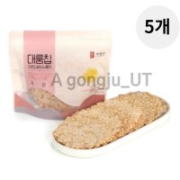 작월담 국산 가마솥 대룽칩 귀리 누룽지 180g 5개