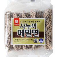 업소용 대용량 냉동 천일식품 사누끼 메밀면 250g 5입 모밀 냉동 메밀 여름별미