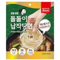 돌돌이 납작당면 1BOX 60G X 60봉 화미