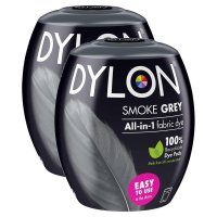 DYLON Fabric Dye Smoke 다이론 옷 염료 염색약 스모크 350g 2팩