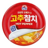 대용량 고추참치 150g 64ea 박스 /사조