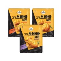 고메 소바바치킨 소이허니 순살 375g 2개 윙 300g 1개