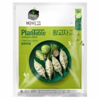 CJ 비비고 플랜테이블 왕교자만두 420g 1봉  12개