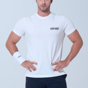 [엑스네지] 런닝 스포티 반팔티셔츠 XN23SSMTS05 [CREAM] 5003188132