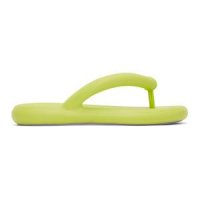 여성샌들 Green Melissa Flip Flops