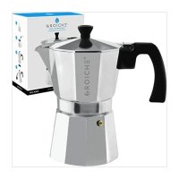 Grosche 밀라노 모카포트 Stovetop Espresso Maker Greca Coffee Maker 6컵