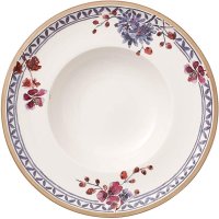 Villeroy Boch 아르테사노 프로방스 라벤더 림 수프 9 75인치 멀티컬러