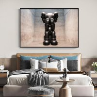 KAWS 카우스 액자 그림 대형 거실 인테리어 아트 옵션6