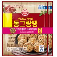 오뚜기 부드럽고촉촉한동그랑땡 명절상차림 밥반찬 350G X2