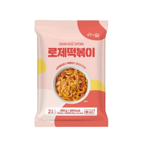 밀 로제 누들떡볶이420g