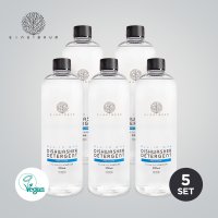 [아이너바움] 비건인증 올인원 1종 식기세척기 세제 500ml 5개세트