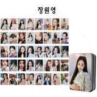 IVE 아이브 멤버 개인 단체 포토카드 포카 로모카드 40장+틴 케이스 세트 7종  D-장원영