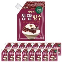 청우식품 패밀리 통팥빙수  16개  750g