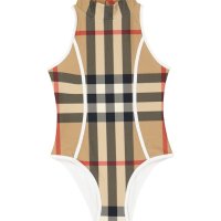 버버리 키즈 원피스 수영복 Burberry Kids Vintage Check swimsuit