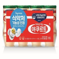 한국야쿠르트 거꾸로 먹는 야쿠르트 110ML*4