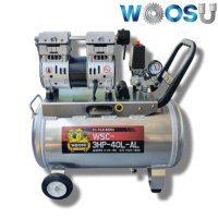 저소음콤프레샤 우수 콤푸레샤 에어콤프레셔 산업용 WSC-3HP-40L-AL