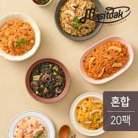 맛있닭 닭가슴살 한끼 곤약볶음밥 파우치 혼합200gx10팩 2kg