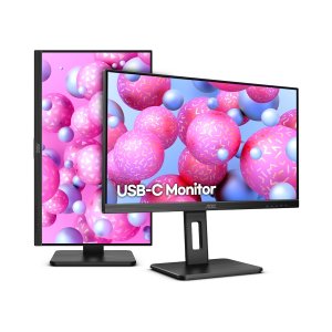 알파스캔 AOC 24P2C USB-C 75 프리싱크 높낮이 무결점