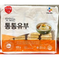 통통한 국수용 유부 냉동 국수 고명 토핑용 우동용 500g