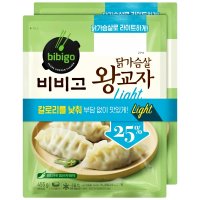 CJ제일제당 비비고 비비고 닭가슴살 왕교자 라이트 455g 2개