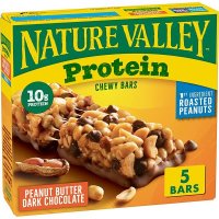 네이쳐밸리 Nature Valley Protein 그래놀라 바 땅콩 버터 다크 초콜릿 5개입